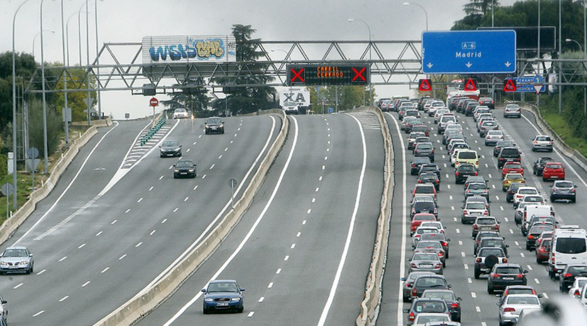 La DGT Estudia Eliminar el Acceso al BUS-VAO de la A-6 para Coches Cero Emisiones